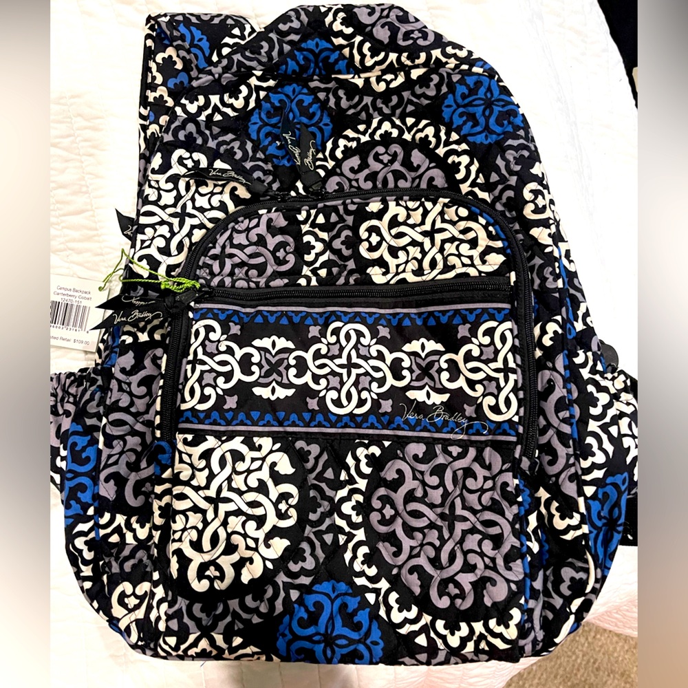 NEW Vera Bradley Campus Backpack